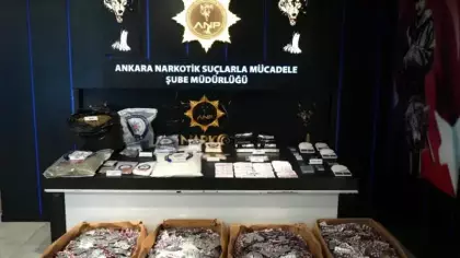 Ankara’da ele geçirildi: Tam 614 bin 330 adet