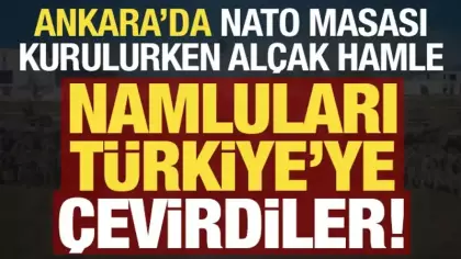 Ankara'da NATO masası kurulurken, Türkiye'ye karşı alçak plan!
