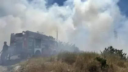 Ankara'da vericilerin bulunduğu alanda yangın! Çok sayıda ekip bölgede