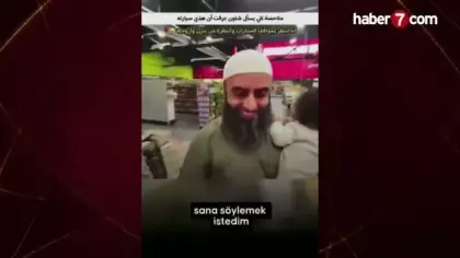 'Aracına çarptık' dediler, o ise Allah'a tevekkül etti! Verdiği cevap beğeni topladı