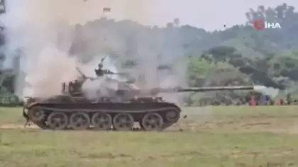 Askeri tatbikat sırasında tank patladı: 2 ölü