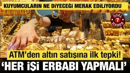 ATM’den altın dönemi başladı! Kuyumculardan ilk tepki: Her işi erbabı yapmalı