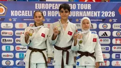 Avrupa Kupası'nda Konya rüzgarı! Miniklerden 3 madalya birden