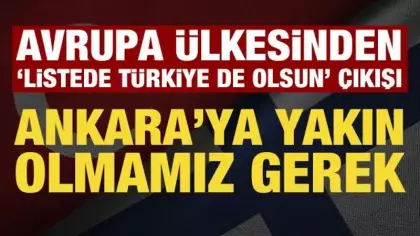 Avrupa ülkesinden 
