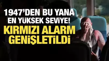 Avrupa'da rekor sıcaklık alarmı! Kırmızı alarm genişletildi
