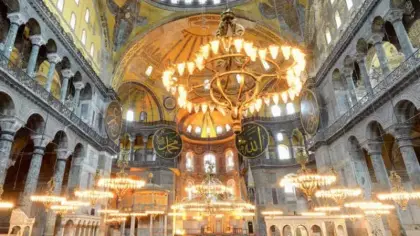 Ayasofya-i Kebir Cami-i Şerifi'nin restorasyon projesinde yeni aşamaya geçiliyor