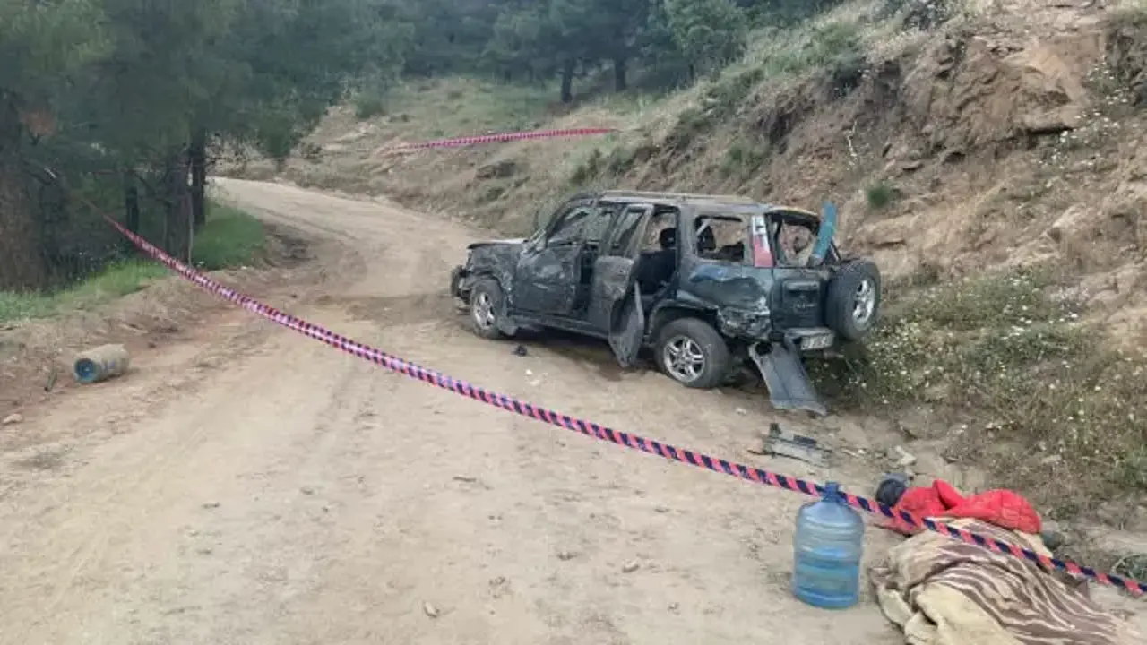 Aydın'da feci kaza: Uçuruma yuvarlanan cipte 1 kişi öldü, 2 kişi ağır yaralandı
