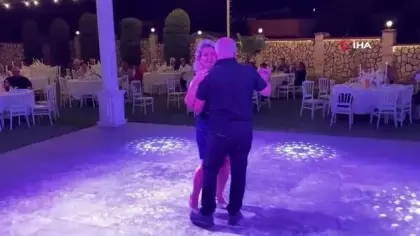 Aydın'da gelinsiz düğün görenleri şaşırttı