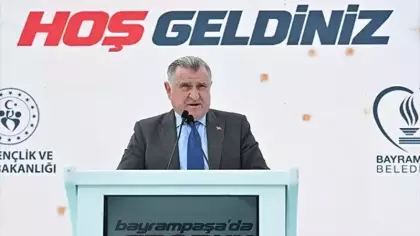 Bakan Bak, Bayrampaşa'da temel atma törenine katıldı