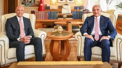 Bakan Ersoy, ABD Büyükelçisi Barrack’la görüştü!