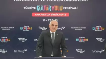 Bakan Ersoy Başkentte Startı Verdi! Ankara Kültür Yolu Festivali Başladı