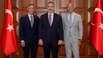 Bakan Fidan, ABD'nin Ankara Büyükelçisi Barrack'ı kabul etti