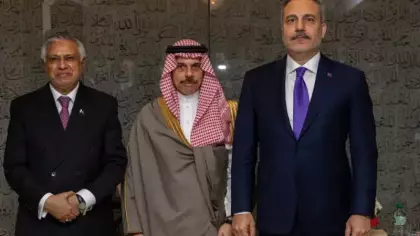 Bakan Fidan'dan Mekke ittifakı toplantısı