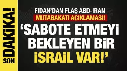 Bakan Fidan'dan son dakika müzakere açıklaması: Sabote etmeyi bekleyen bir İsrail var