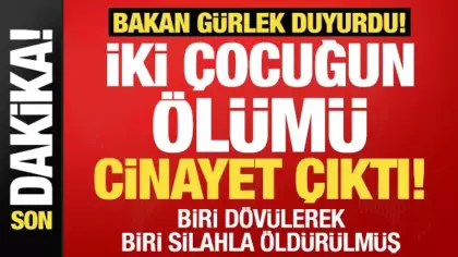 Bakan Gürlek açıkladı: İki faili meçhul cinayet daha aydınlatıldı!