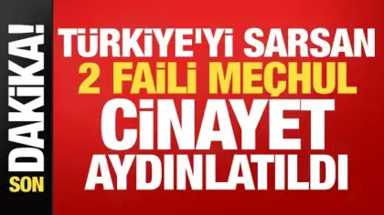 Bakan Gürlek duyurdu: 2 faili meçhul dosya daha çözüldü! 17 yıllık cinayette şok detay...