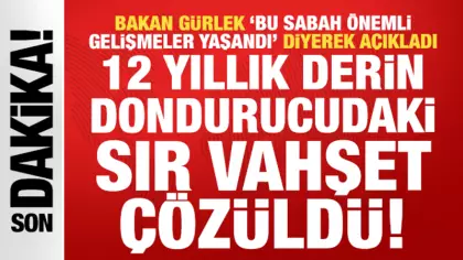 Bakan Gürlek duyurdu: 4 ayda 35 faili meçhul cinayet aydınlatıldı