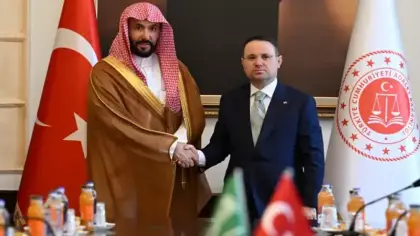 Bakan Gürlek, Suudi mevkidaşı ile görüştü