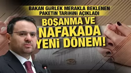 Bakan Gürlek'ten süresiz nafaka ile ilgili açıklama: Tarih verdi