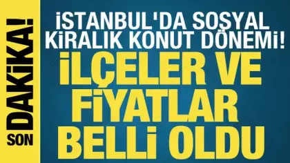 Bakan Kurum açıkladı: İstanbul'da sosyal kiralık konut dönemi