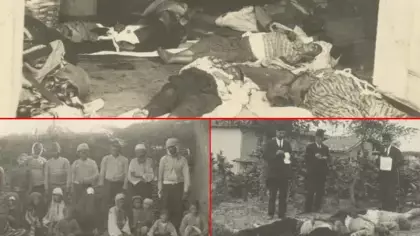 Bakanlık tarihi zulmün belgelerini paylaştı: Yunan mezaliminin kan donduran görüntüleri