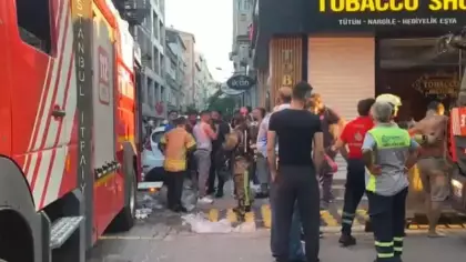 Bakırköy'de 6 katlı otelde yangın! Çok sayıda yaralı var