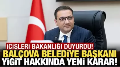 Balçova Belediye Başkanı Onur Yiğit görevinden uzaklaştırıldı