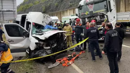 Bartın'daki feci kazada kişi öldü, 11 kişi yaralandı