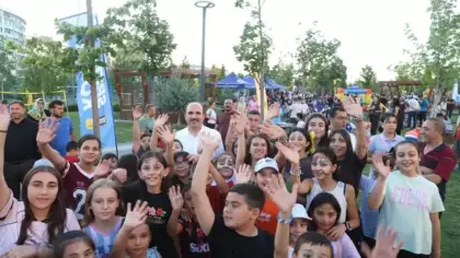 Başkan Altay Parklarda Şenlik Var etkinliğine katılan tüm çocuk ve ailelere teşekkür etti