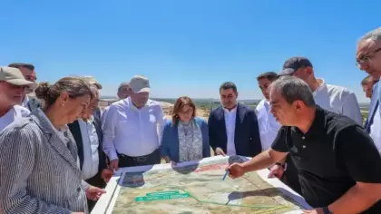 Başkan Fatma Şahin, Mavikent-Havalimanı Yolu çalışmalarını inceledi