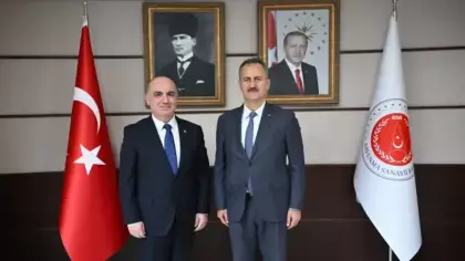 Başkan Görgün, Cibuti Büyükelçisi Özdemir'i kabul etti