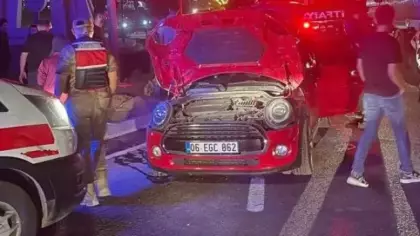Batman’da iki otomobil çarpıştı: 3 yaralı