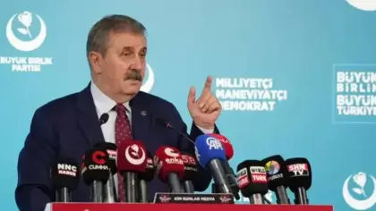 BBP Genel Başkanı Destici'den Netanyahu'ya tepki