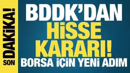BDDK'dan Borsa için yeni adım! Bankaların hisse geri alımlarına kolaylık getirdi