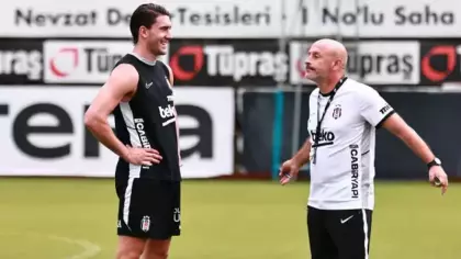 Beşiktaş'ta Eyüpspor mesaisi başladı! Vlahovic ilk antrenmanına katıldı