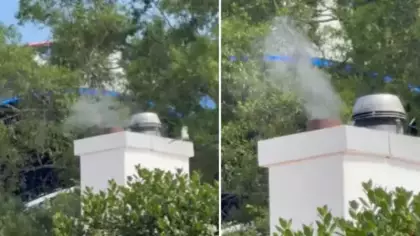 Beyaz Saray'dan dumanlar yükseldi! 