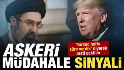 ‘Birkaç hafta süre verdik’ diyen İran’dan ABD’ye rest: Askeri müdahale sinyali