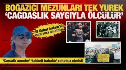 Boğaziçililerden 28 Şubat sevdalısı Tijen Mergen'e tepki: Çağdaşlık saygıyla ölçülür