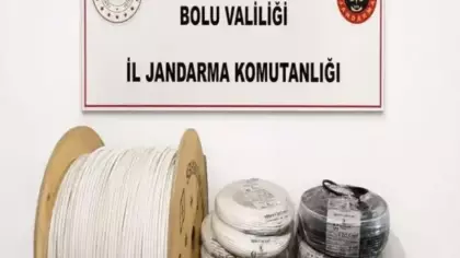 Bolu’da JASAT’tan kaçamadılar: Kablo hırsızları kıskıvrak yakalandı!