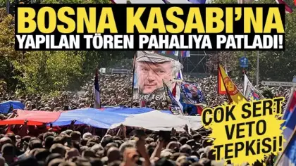 Bosna Kasabı'na yapılan tören pahalıya patladı! Çok sert veto tepkisi