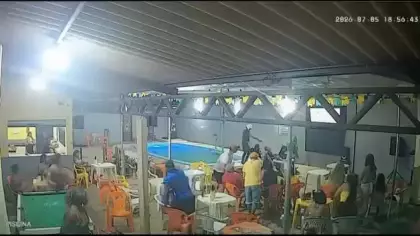Brezilya maçında kanlı infaz: Kameralar saniye saniye kaydetti