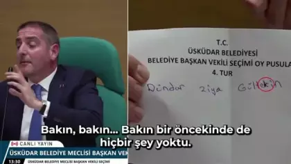 Bu kadarına pes: Üsküdar seçimlerinde kameraya yansıyan şaibe ve gasp anları