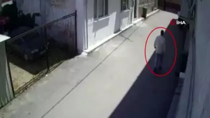 Bursa’da kurşunların havada uçuştuğu anlar kamerada