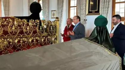 Bursa'nın manevi şahsiyetlerinden Üftâde Hazretleri kabri başında yad edildi