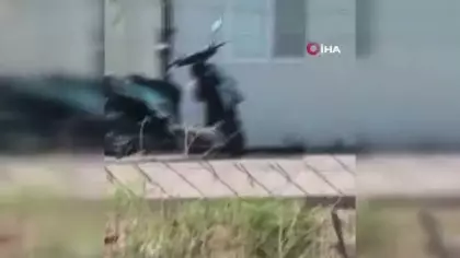 Cani koca eşini çocuklarını gözü önünde bıçakla yere yatırıp dövdü