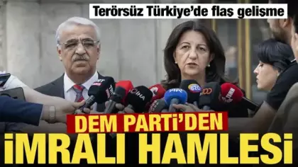 Çerçeve Yasa sonrası ilk ziyaret! DEM Parti İmralı'ya gidiyor