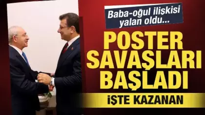 CHP İstanbul il binasında poster savaşı: İmamoğlu resmi iki kez indirildi