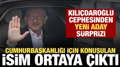 CHP'de bomba iddia: Kılıçdaroğlu'nun cumhurbaşkanı adayı o isim olabilir!