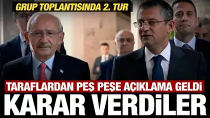 CHP'de grup toplantısı geriliminde 2. tur! Peş peşe açıklama geldi
