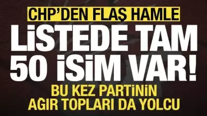 CHP'de son dakika gelişmesi! 50 isim disipline sevk edildi...